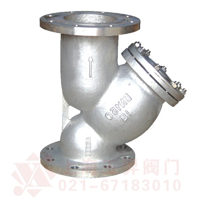 GL41W-16P 不锈钢Y型法兰过滤器