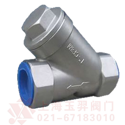 GL11W-16P 304不锈钢丝口Y型过滤器