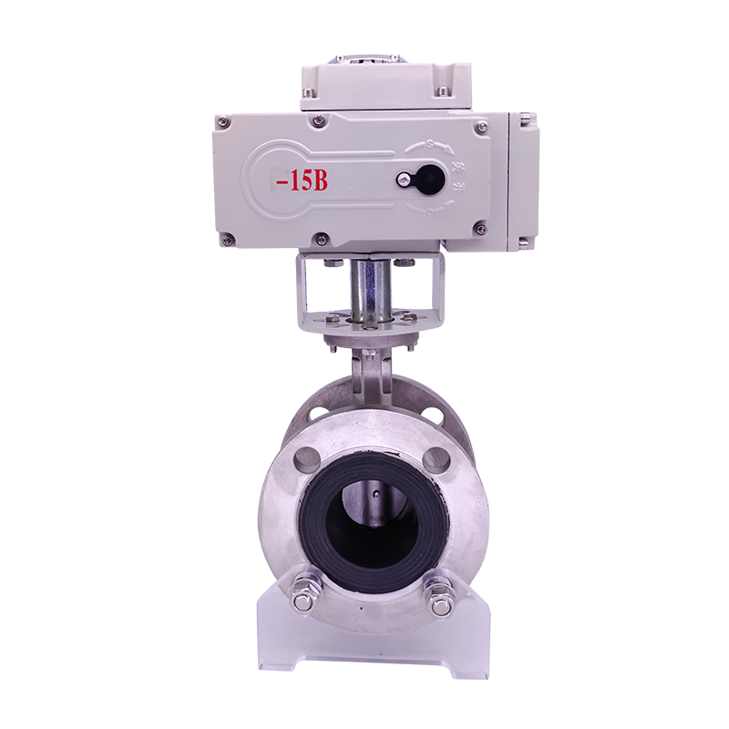 D941X-16P 电动不锈钢法兰调节蝶阀